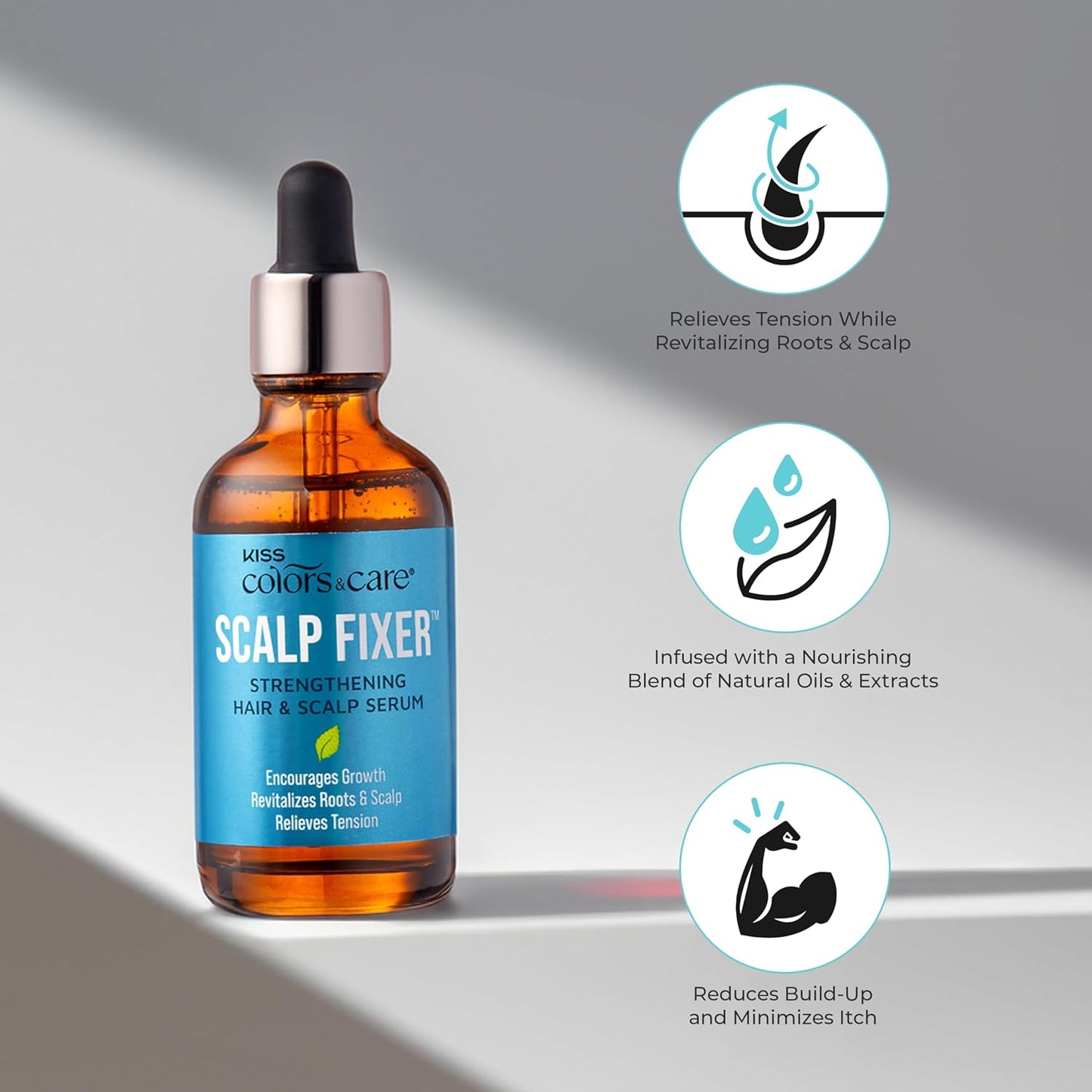 Healthy Scalp Fixer Strengthening Hair & Scalp Serum, for Protective & Natural Styles, Encourages Growth, Revitalizes Roots & Scalp, Relieves Tension, 59Ml (2 US Fl. Oz.)