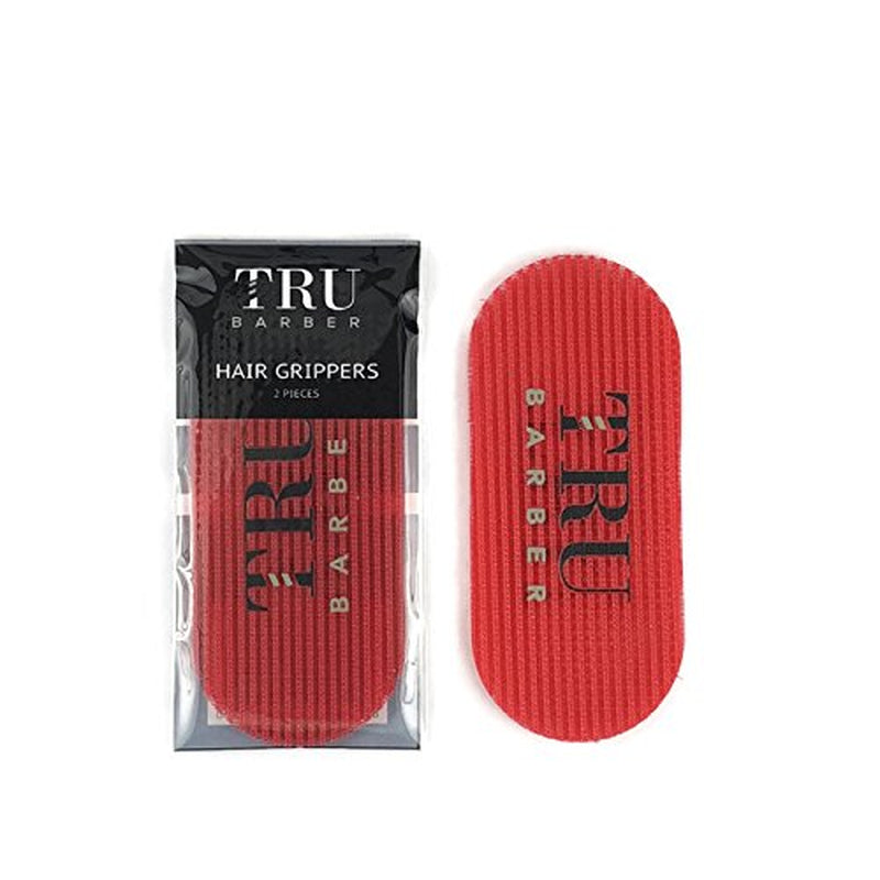 Hair Grippers for Men and Women 6Pcs Bundle - Salon and Barber, Hair Clips for Styling, Sectioning, Cutting and Coloring, Nonslip Grips, Hair Holder (Red)