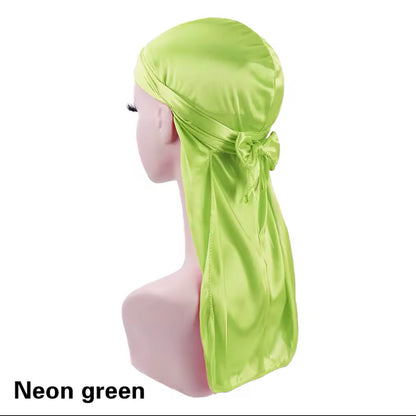 1 Pack Silk Durag Gift Set, Silky Satin DuRag